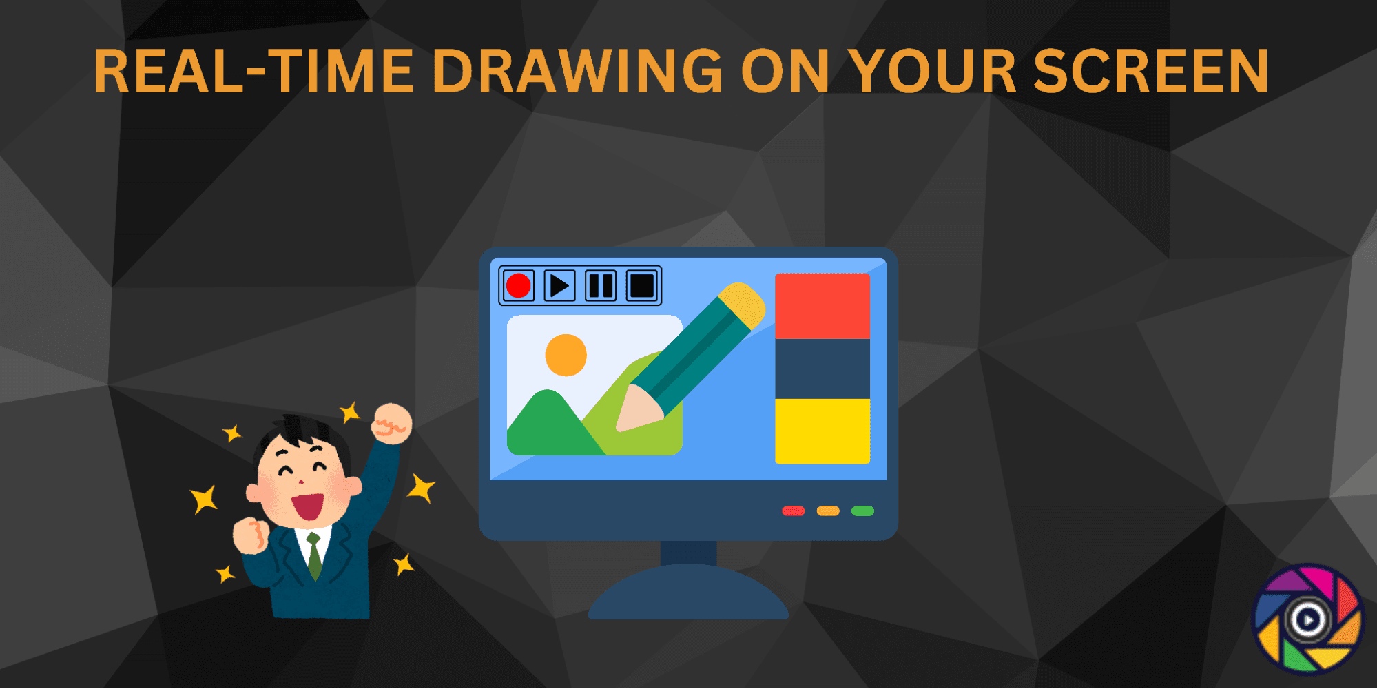 Real-Time Drawing with Screen Recorder
